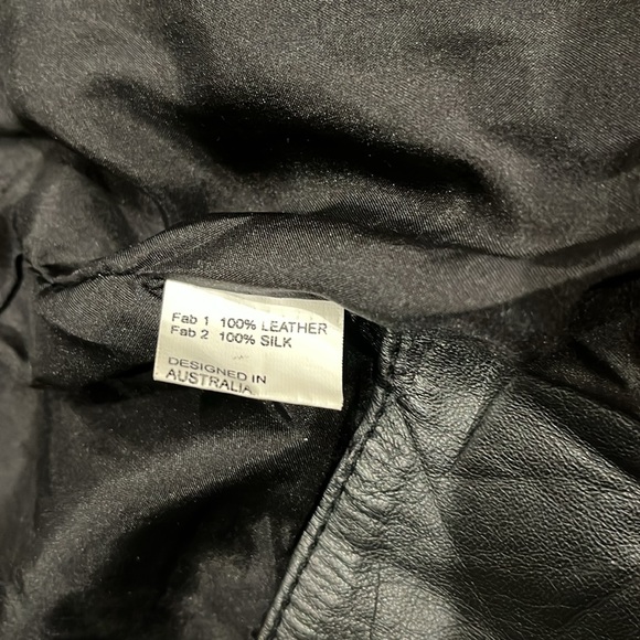 Shakuhachi Leather Biker Jacket - Picture 4 of 5